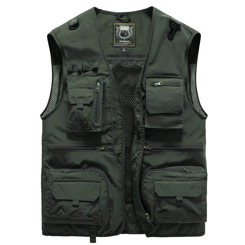 Lorenzo - Multi Pocket Summer Gilet