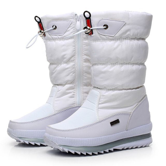 Lara - Non-Slip and Waterproof Snow Boots Made of Faux Fur