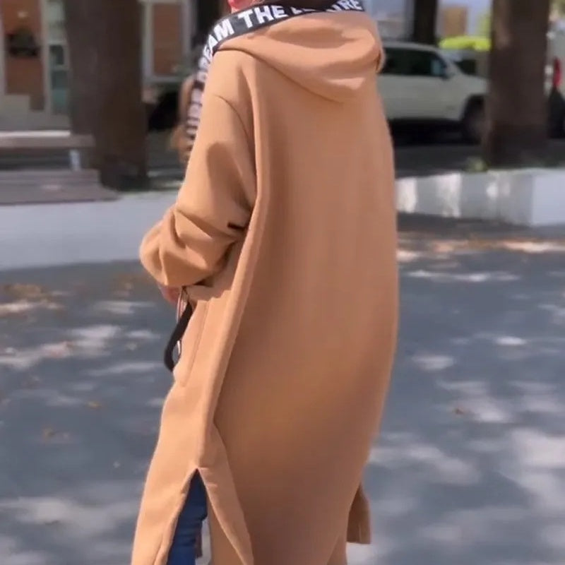 Marta™ – Oversized Comfort Hoodie Coat