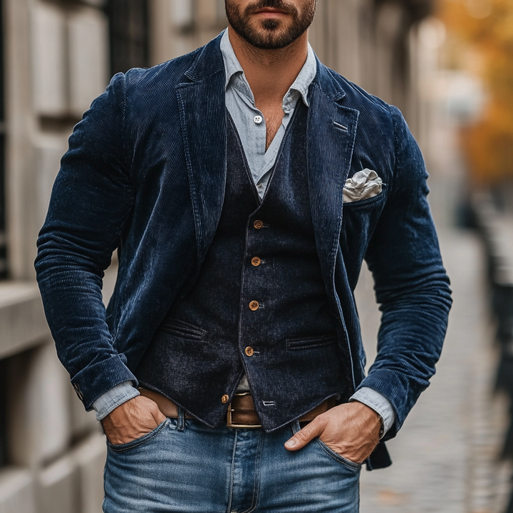 Adam™️ | Vintage Blazer and Waistcoat