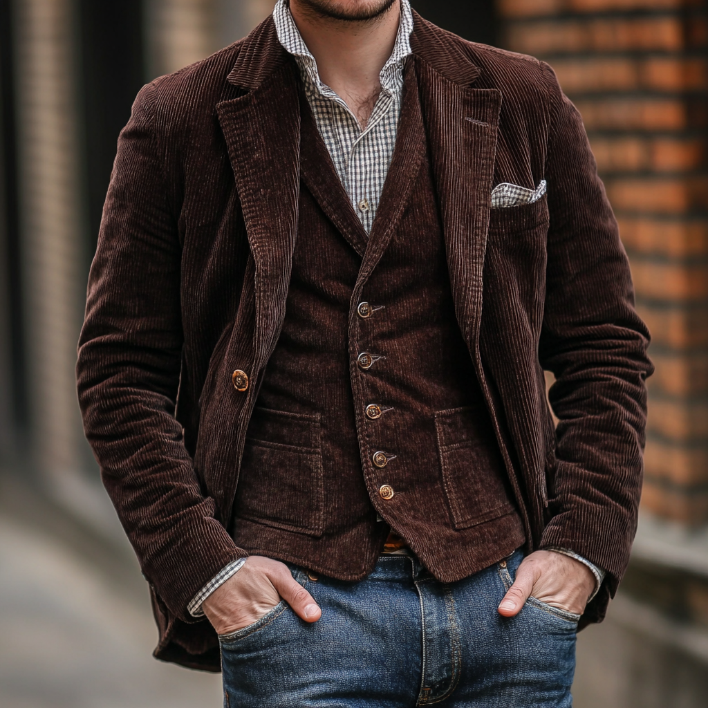 Adam™️ | Vintage Blazer and Waistcoat