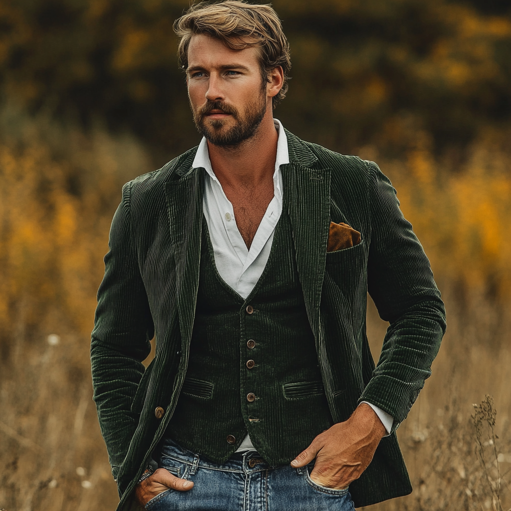 Adam™️ | Vintage Blazer and Waistcoat