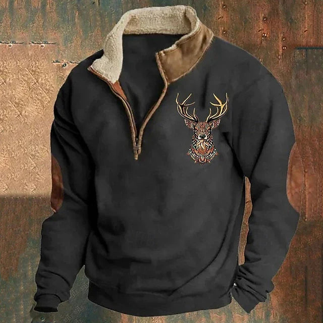 Marco - Pullover with Quarter Zip