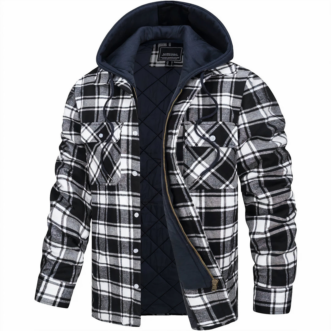 Alessio - Checkered Lumberjack Jacket